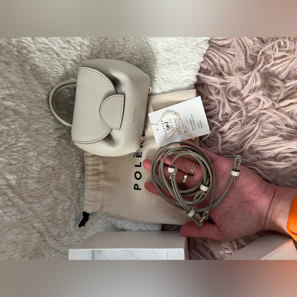 Polene Mini Bag in Cream